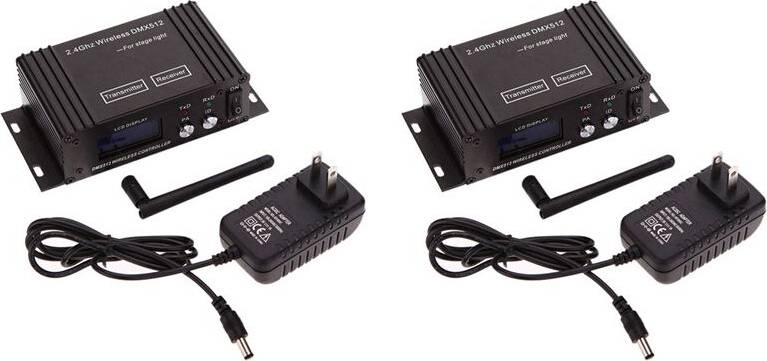 DMX 512 Wireless Controller Ricevitore Trasmettitore