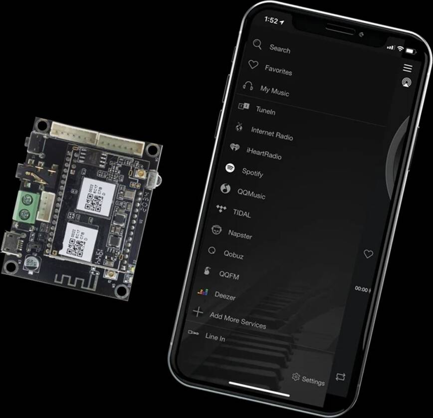 Audio pro link Typecat Up2Stream Pro V3 Wireless Audio Receiver Board