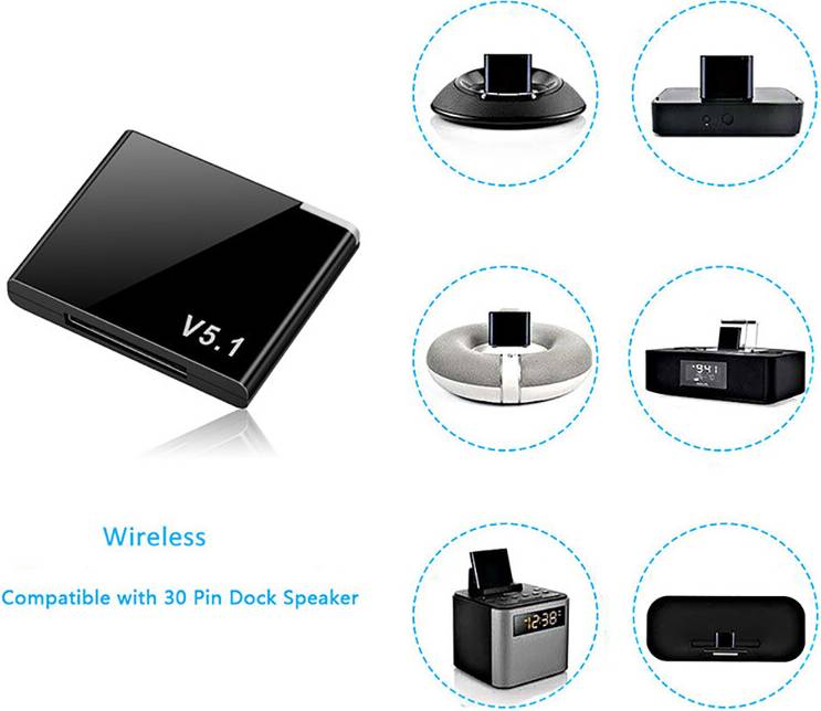 I-WAVE Bluetooth Audio Receiver A2DP Music Mini Adapter