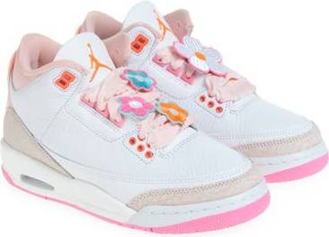 Jordan retro 3 Jordan Air 3 Retro Spring Flowers Kinder Sneaker - Rosa