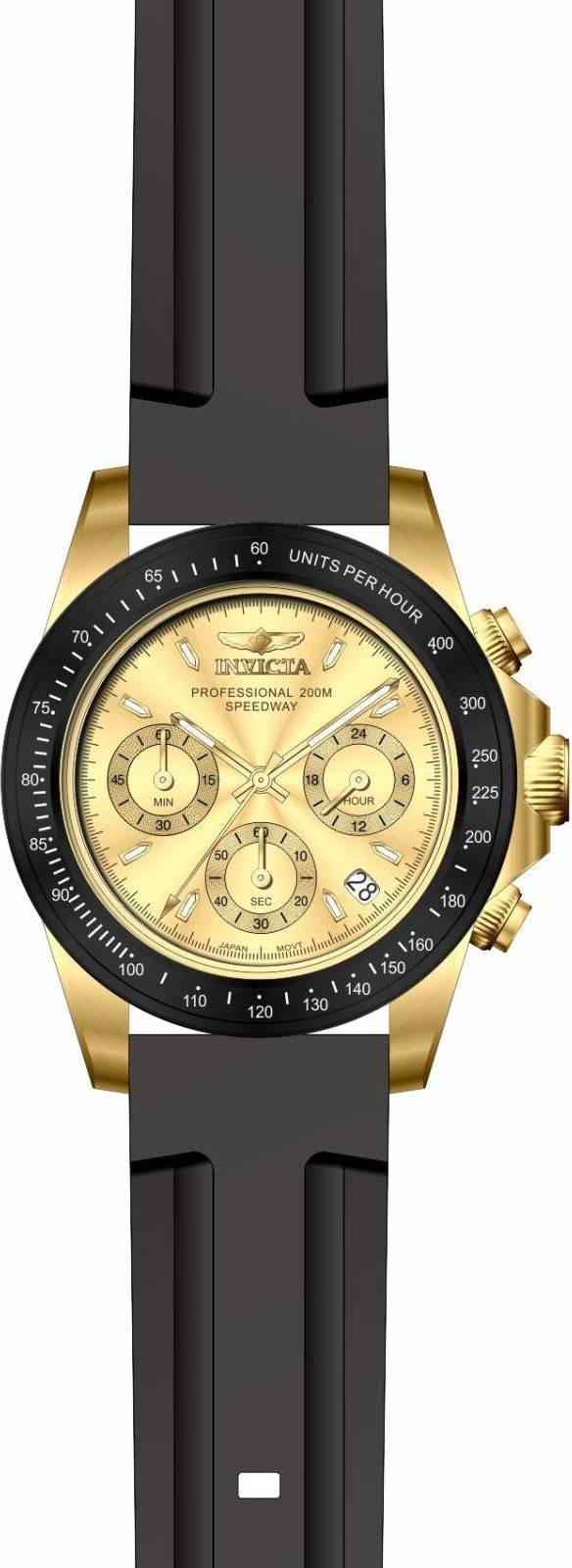 Invicta Speedway Herrklocka Rostfritt Stål 39 mm