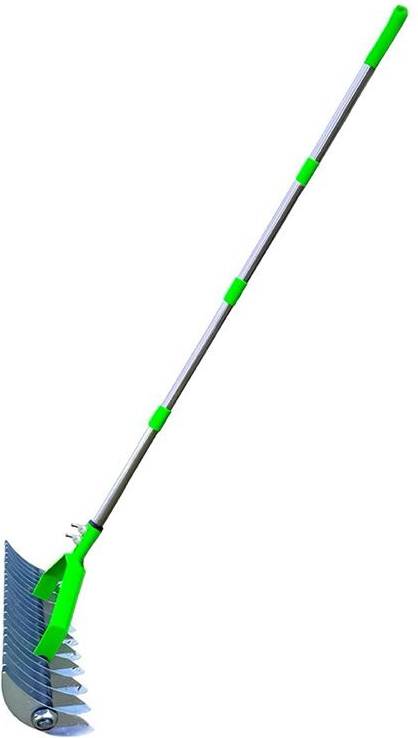 1.7M Lawn Hay Thatch Leaf Rake