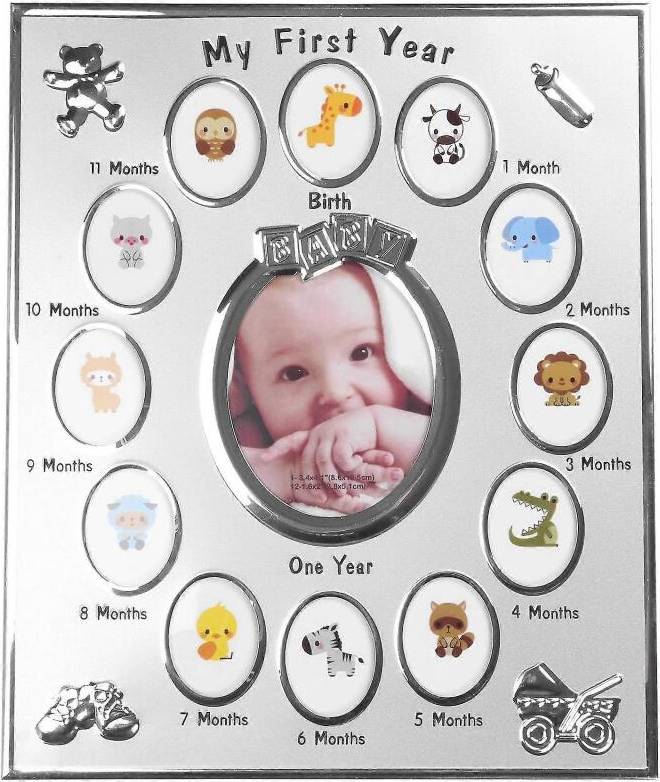 Photo frame Baby's First Year Photo Frame
