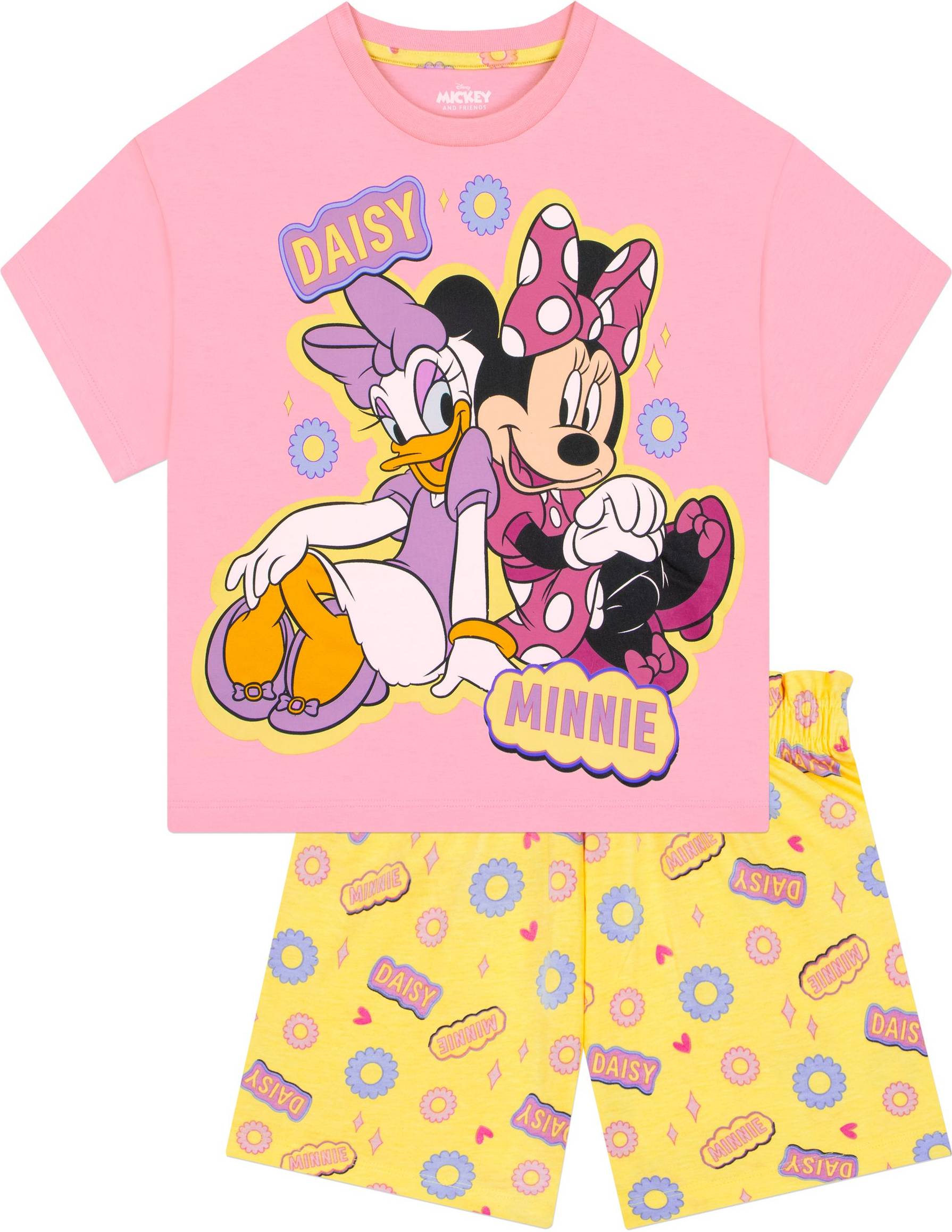 Pink Disney Minnie Mouse Short Pyjamas