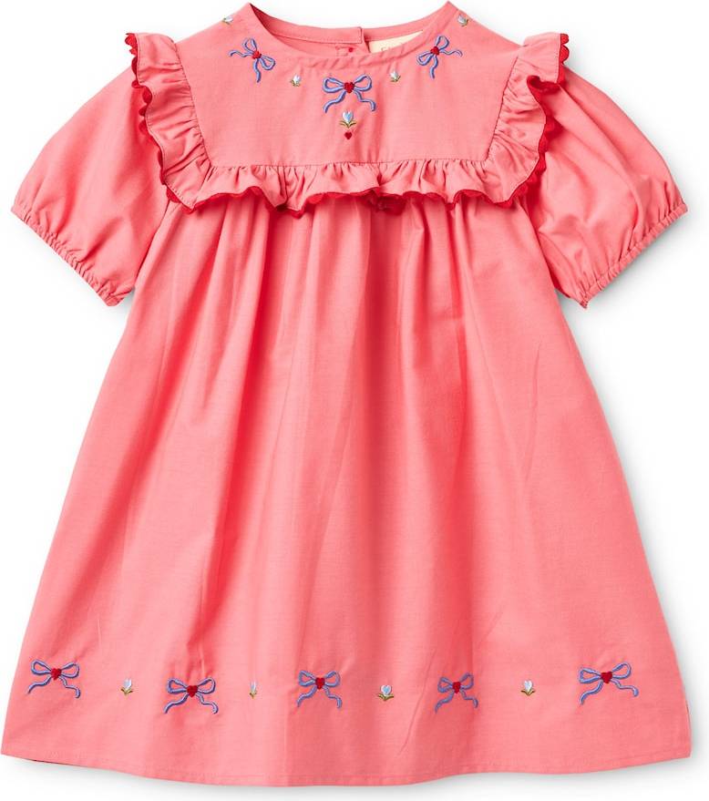 Flöss Rosa Klänning Dark Rose - Rosa