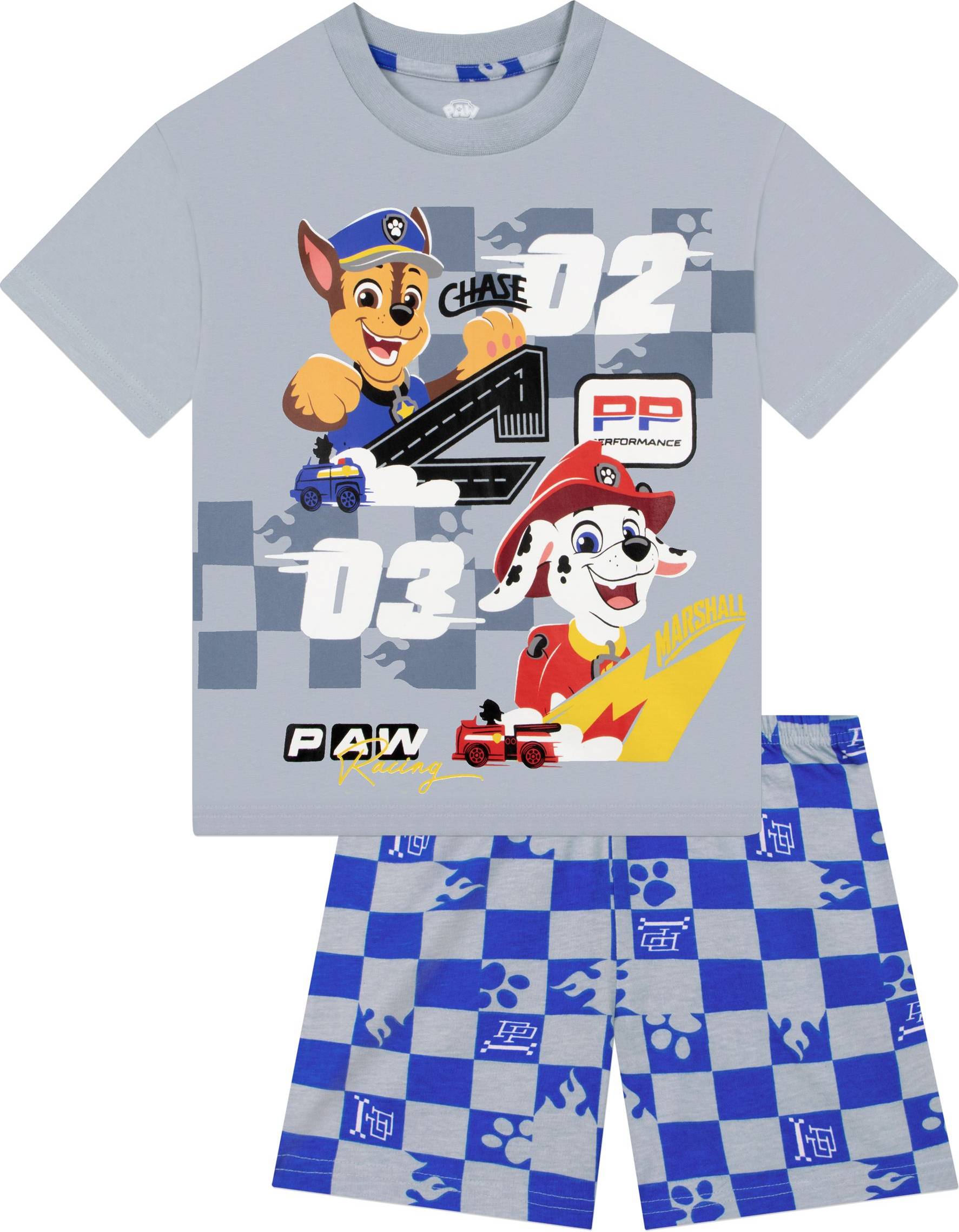 Character Blue Paw Patrol Short Pyjamas