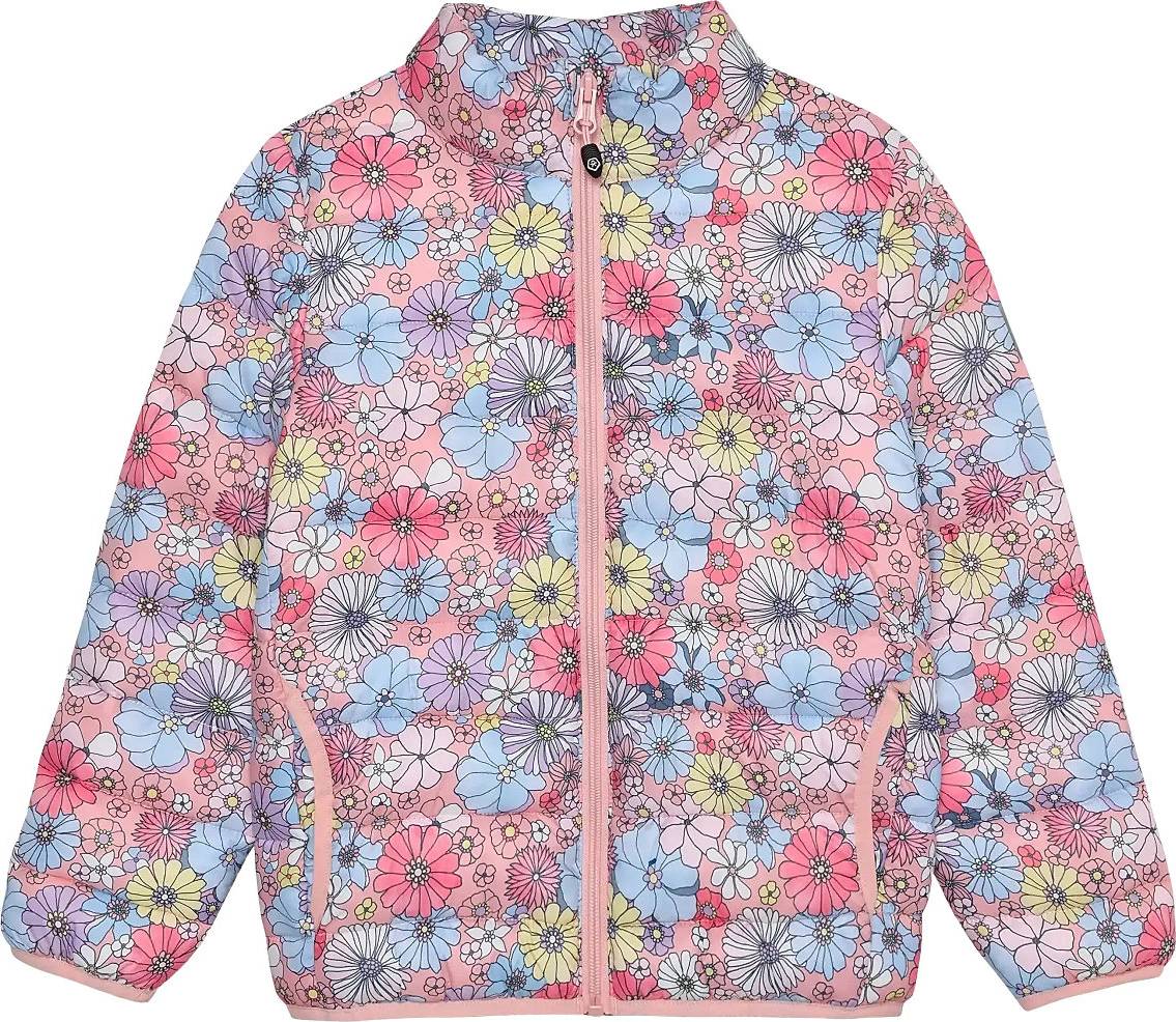 Color Kids Jacket Quilted Aop - Multi/Patterned