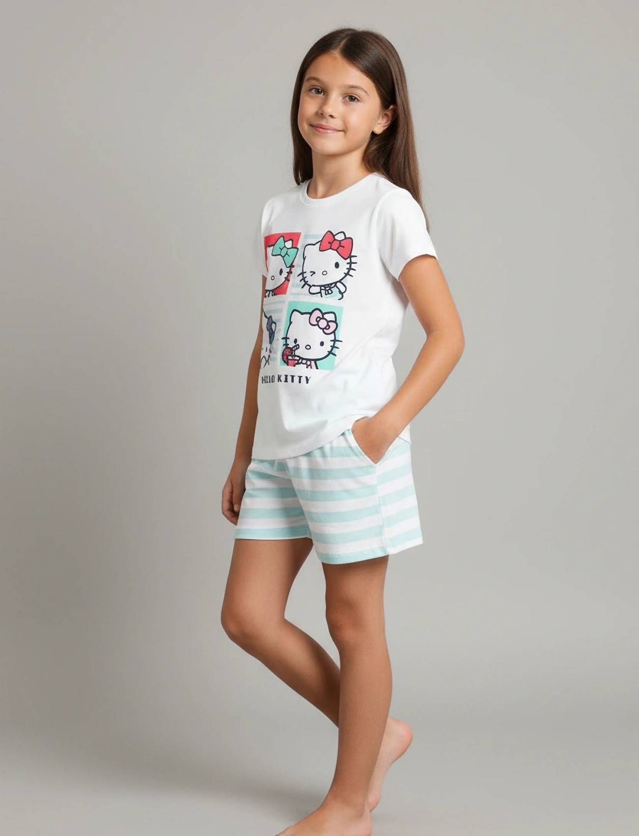 Hello Kitty Pyjama - White