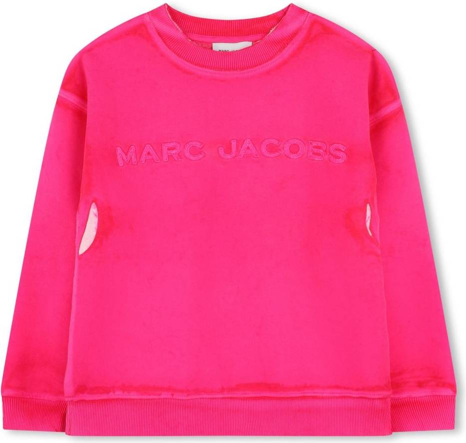 Marc Jacobs Tröja Med Rundad Hals Bomull - Rosa