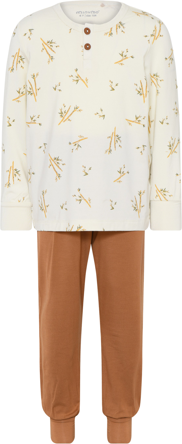 Minymo Pyjamas Bambu Chipmunk - Cream