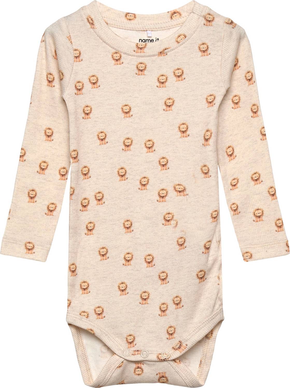 Name It Body Box Rib Bomull Modal - Brown