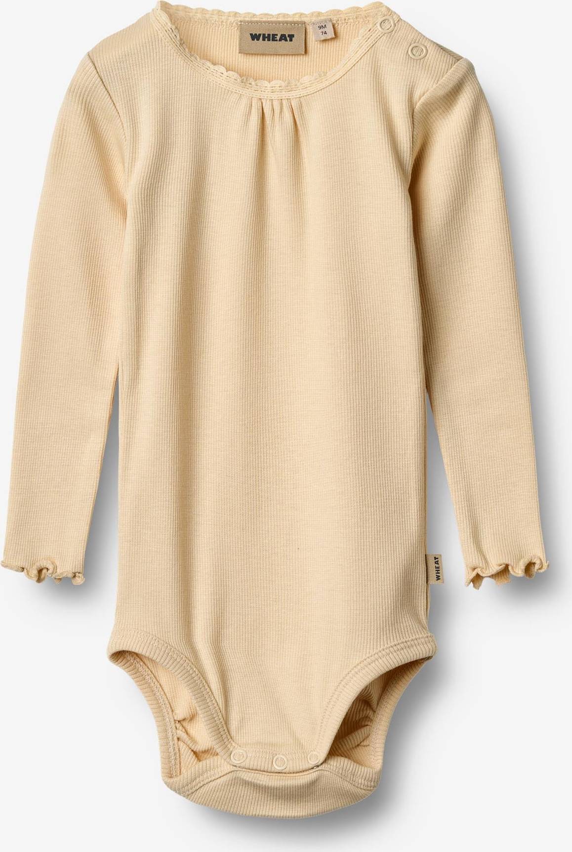 Wheat Rib Body L/S Lotta - Yellow
