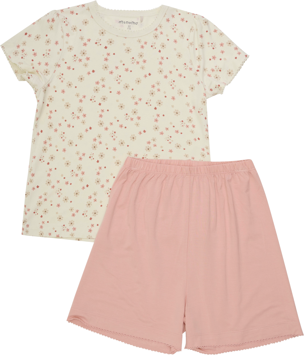 Minymo Pyjamas 2-Delad Dusty Cederträ