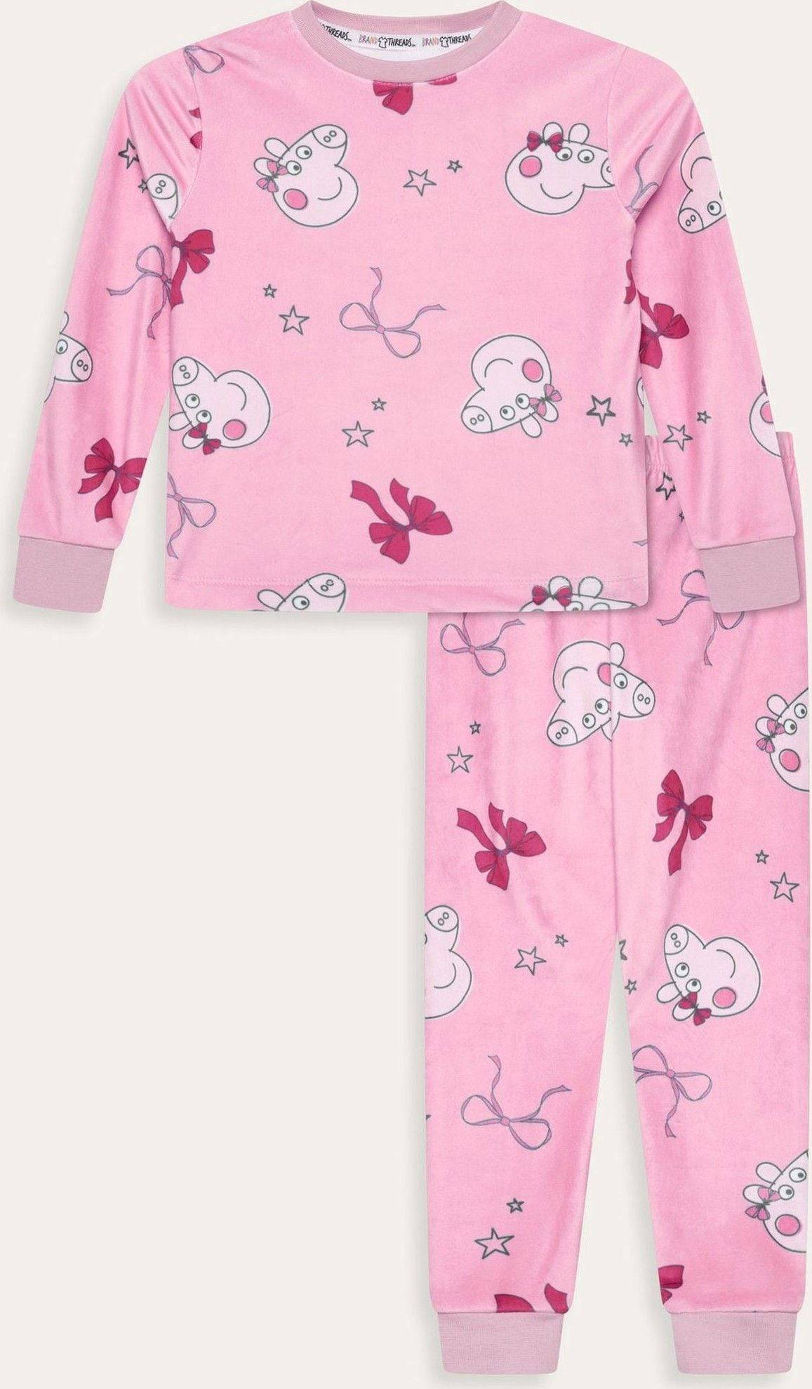 Pink Peppa Pig Fleece Pyjamas Set
