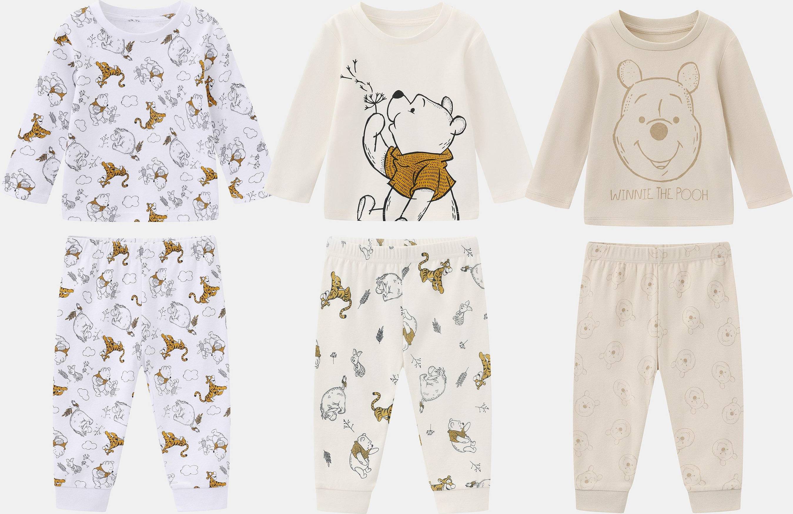 Character 3 Pack Pyjamas Set Baby