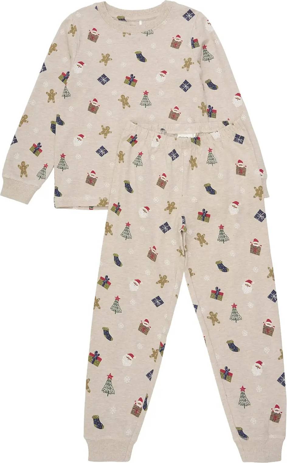 Minymo Pyjamas Set Aop - Beige