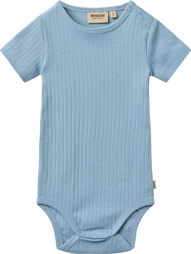 Wheat Body Rib Edvald Blekt Denim