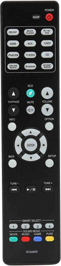 Ergonomic Replacement Remote Control