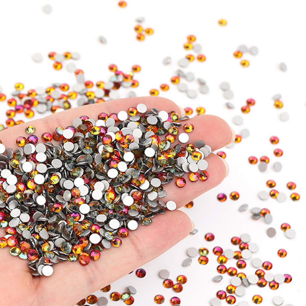 Sparkly Glass Rhinestones Flatback
