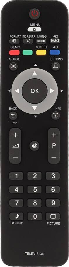 Télécommande Remplacement Téléviseur Philips
