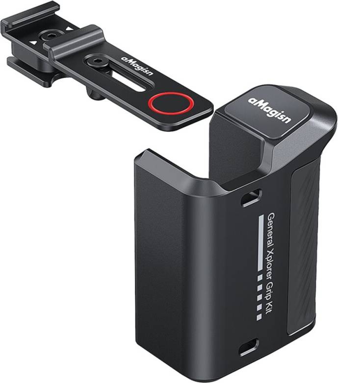 Camera Grip Shutter Button Metal Street Kit