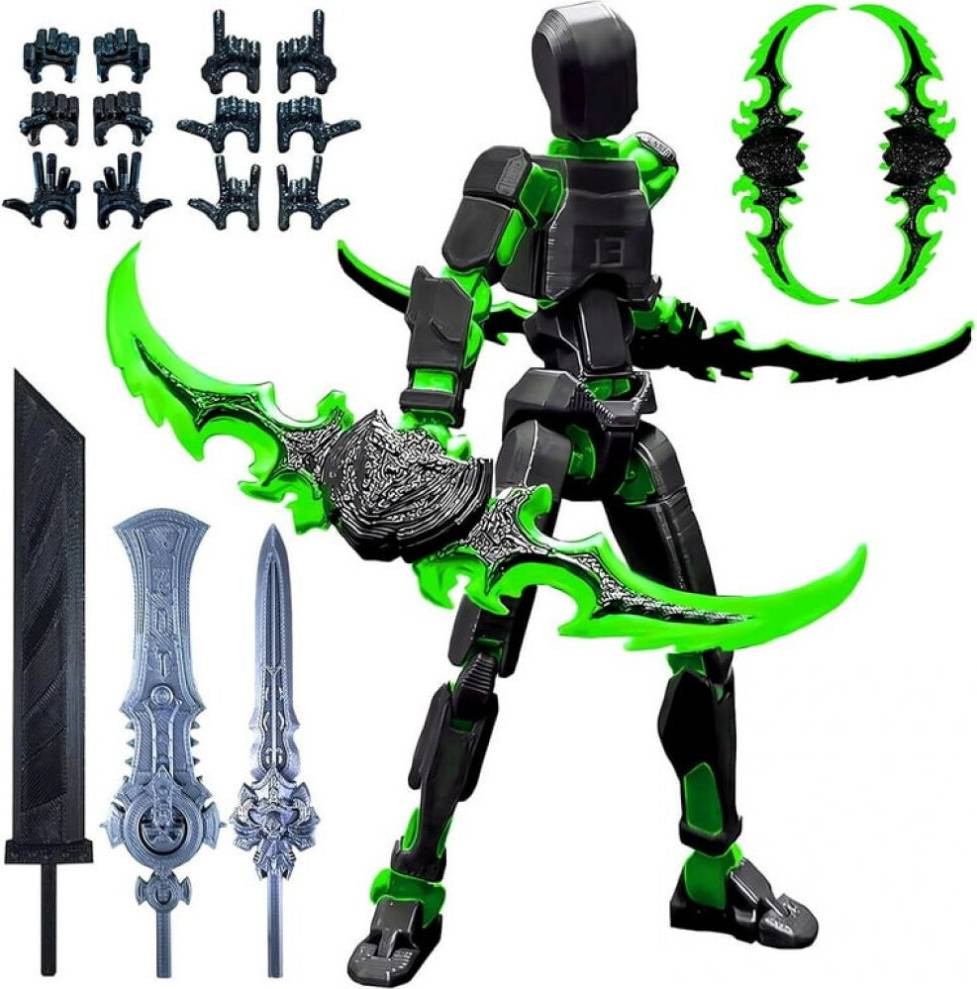Movable Joints Action Figure Dynamic Poses