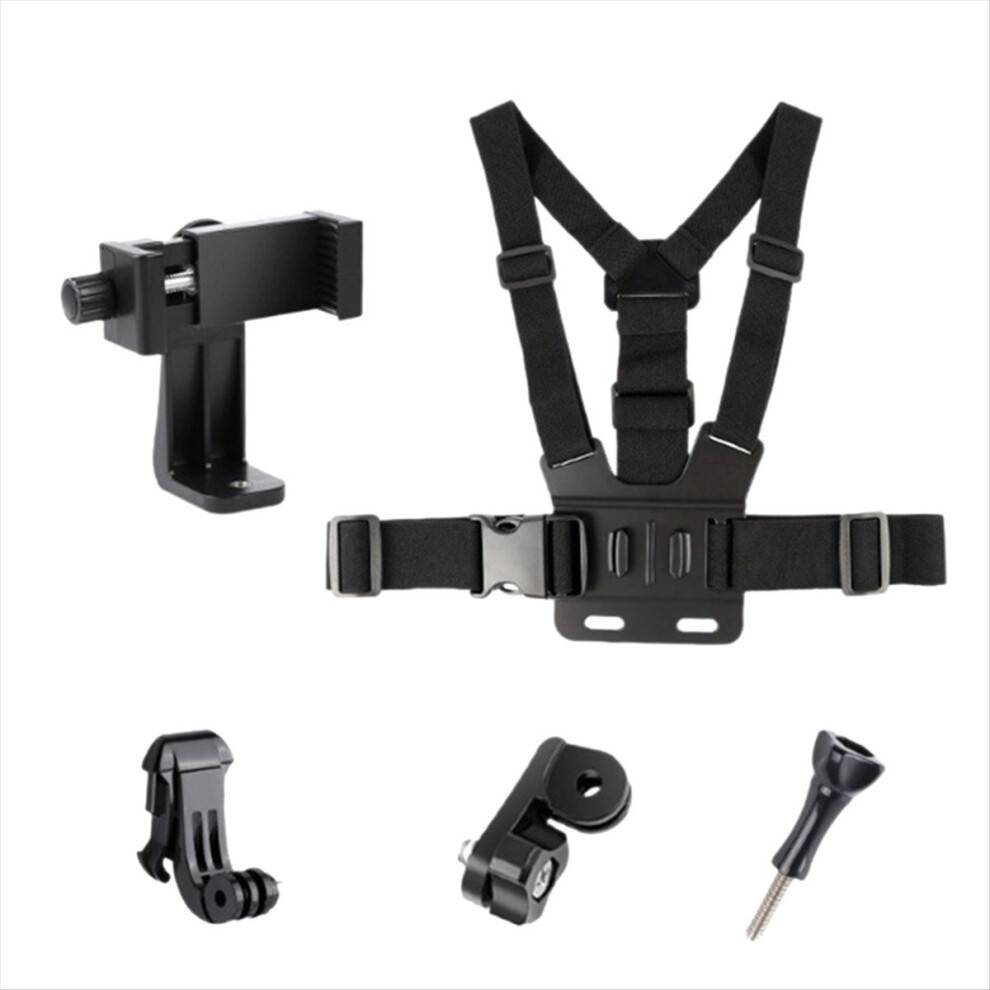Phone 5pcs Action Camera Kit Head Strap