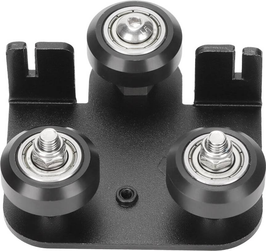 3D Printer Extruder System With Back Support Plate