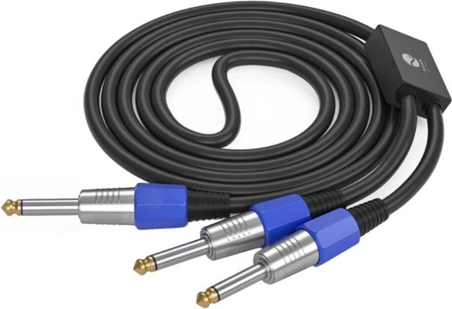 6.35mm 1/4 Inch Splitter Adapter Cable 10m