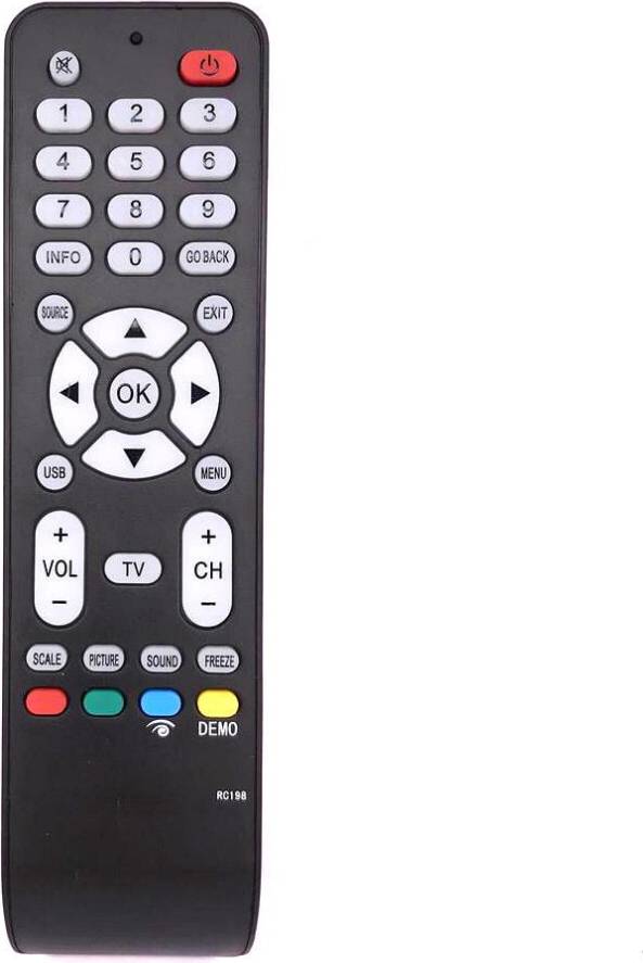 Universal RC198 TV Remote Control