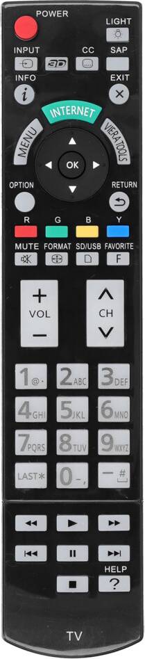 Panasonic Replacement Remote Control