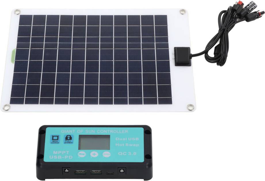 High-Efficiency Automatic Solar Panel Charging