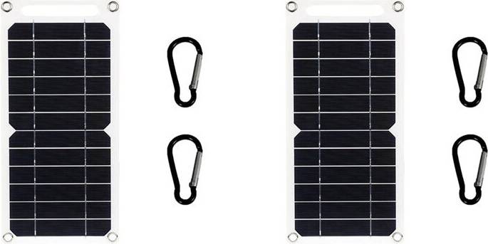 2X 6W USB Solar Panel Kit
