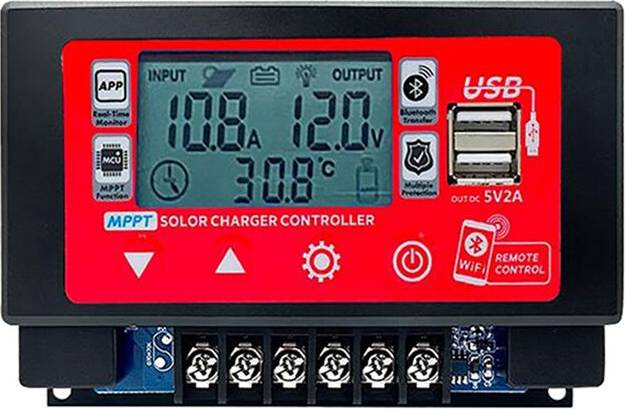 Typecat WiFi Solar Charge Controller 60A MPPT