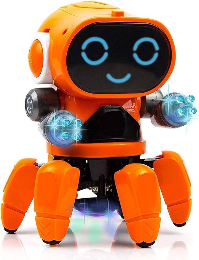 Interactive Dancing Robot Toy Light