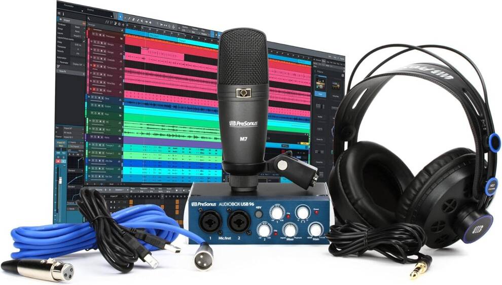 Presonus AudioBox 96 Studio USB Bundle
