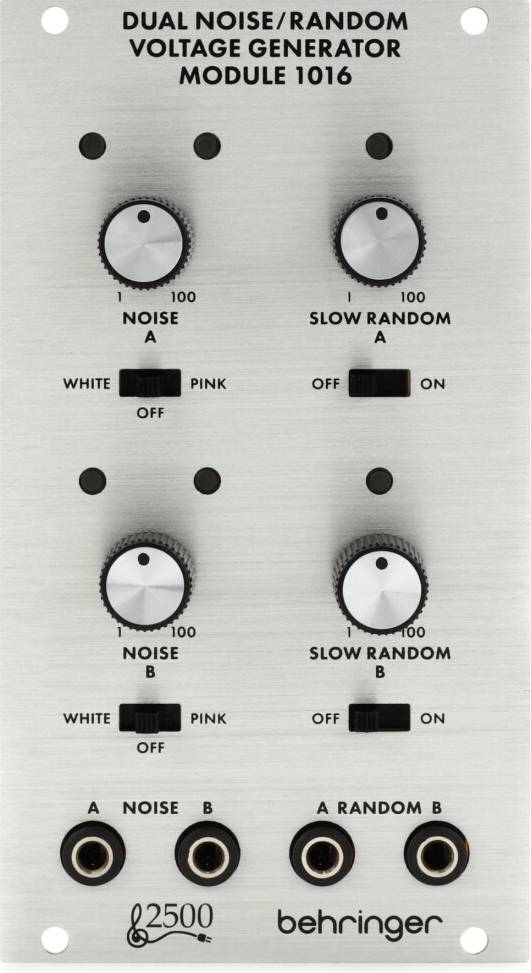 Eurorack Behringer Dual Noise Random Voltage Generator Module 1016