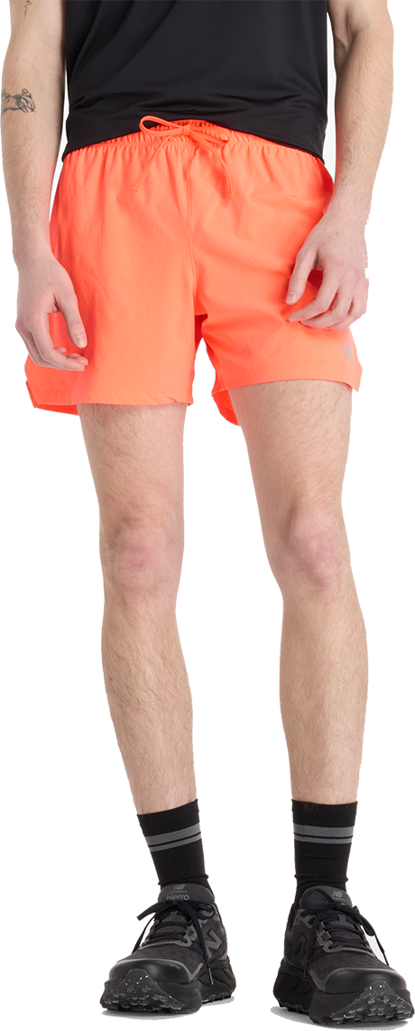 New Balance Rc Short 5 Inch Löparshorts - Grey
