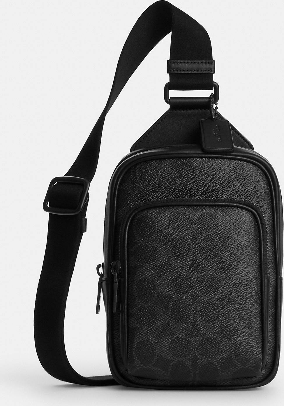 Sling bag Coach Outlet Racer Sling Pack Signature Canvas