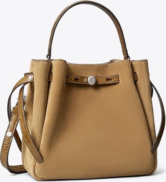 Tory Burch Romy Suede Bucket Bag
