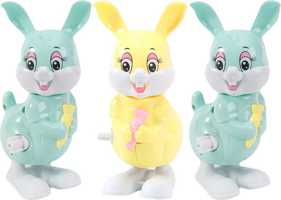 Ohphcall 9Pcs Kids Wind-Up Rabbit Toys