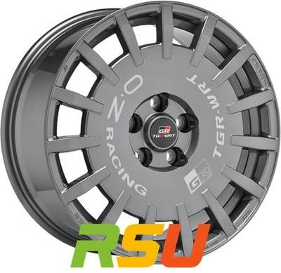 OZ Rally Racing Tgr-WRT Matt Graphite Alufelgen 8x18 Et45 Lk5