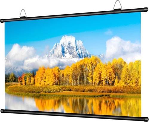 Projector with screen 110 Inch Portable Movie Projector Screen