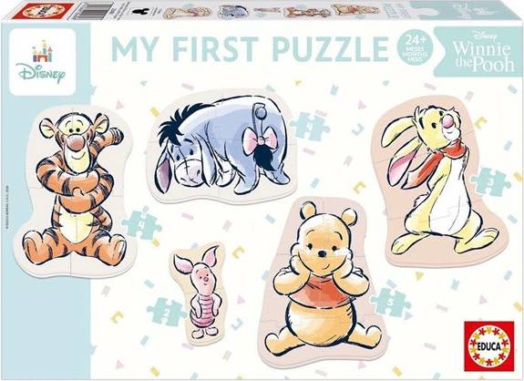 Educa My First 4 Puzzles Pooh