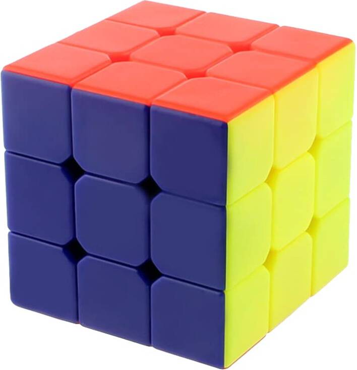 Rubiks speed Speed Cube 3x3 Stickerless Puzzle