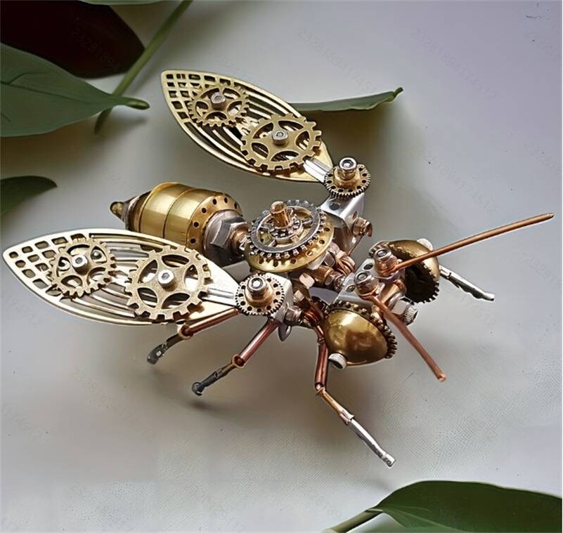 3D Insect Bee Brass Puzzle Kit