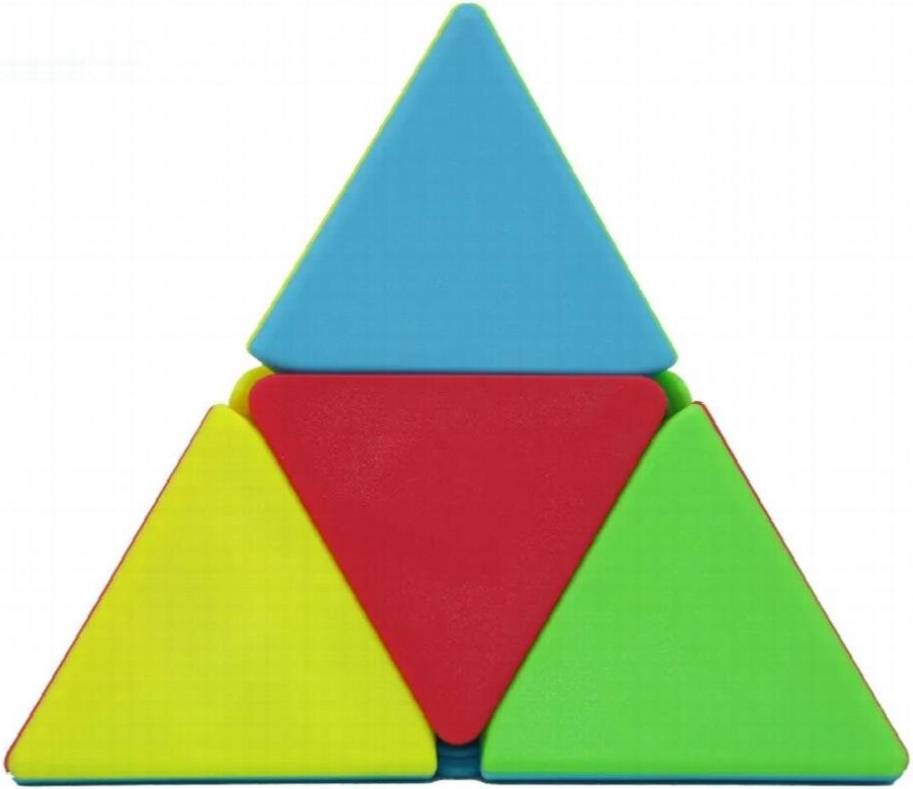 2x2 rubiks cube QIYI 2x2 Pyramid Cube Stickerless Magic