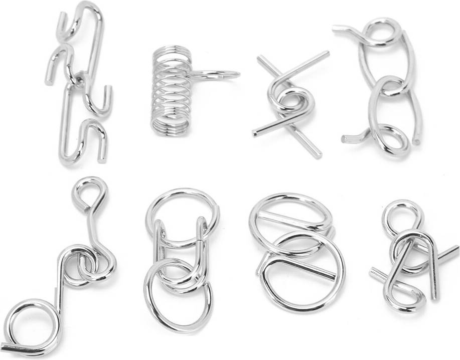 Stainless Steel Brainteaser Set