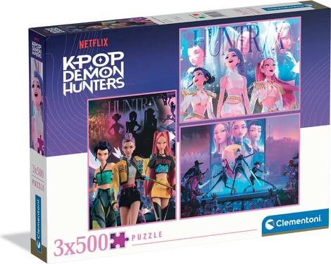 Demon hunters KPop Demon Hunters Puzzle Set