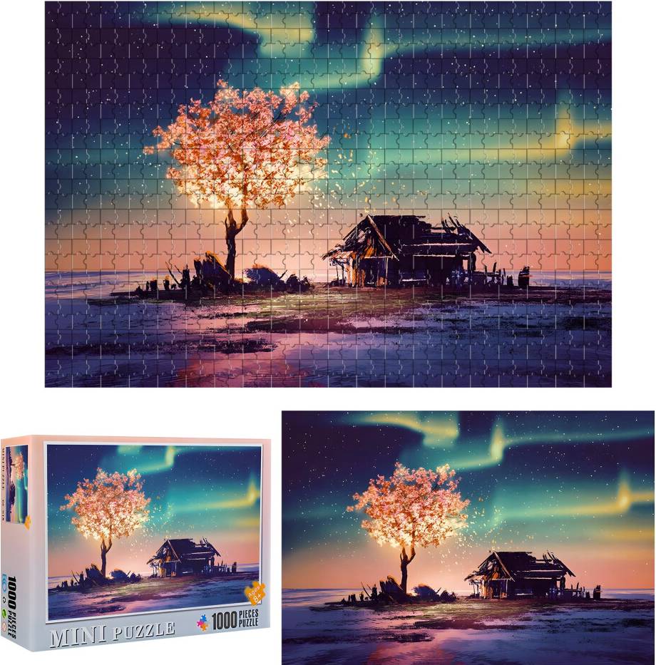 Fantasy Light Tree Jigsaw Puzzle